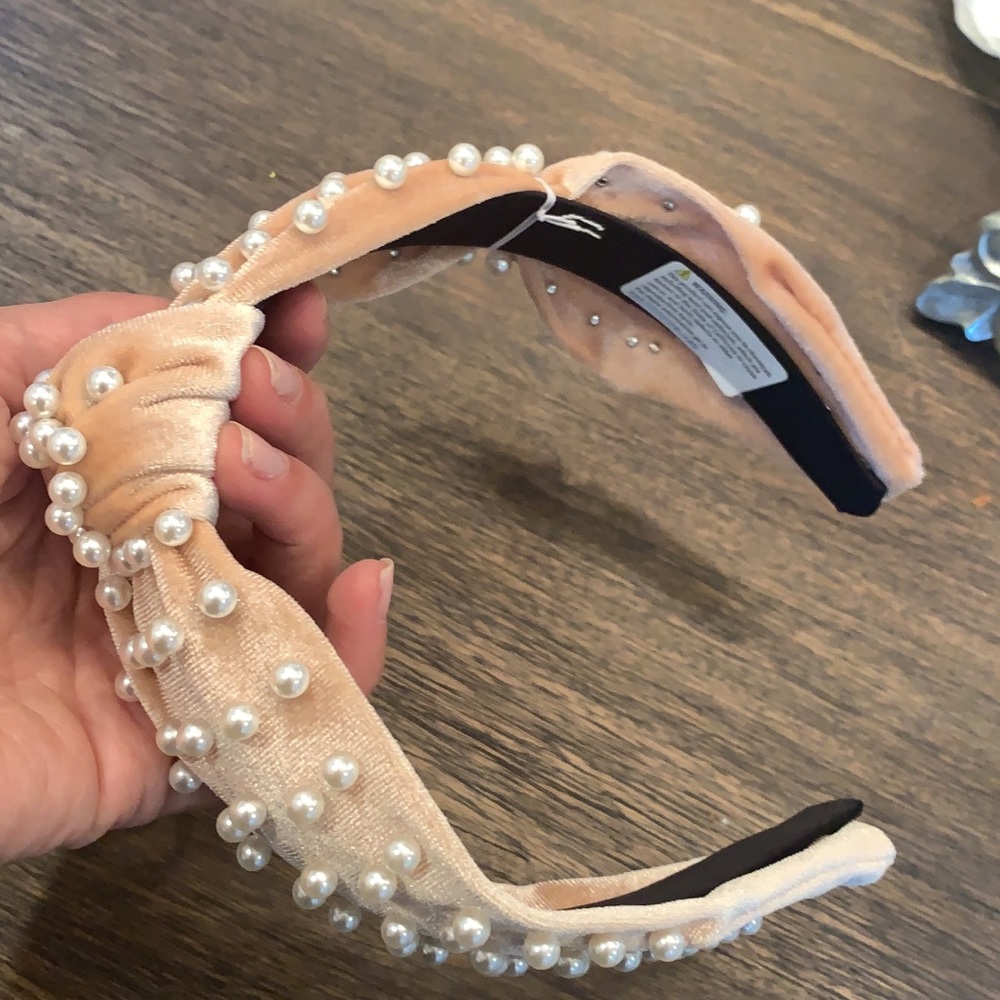 Pearl embellished headband
